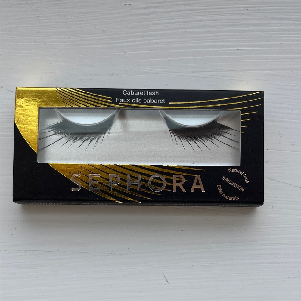 Sephora Gold and Black Cabaret Lashes